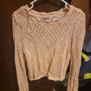 Crop top long sleeve